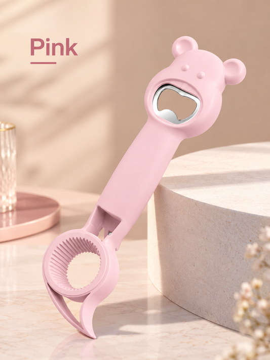 5-in-1 Magnetic Rabbit Kitchen Opener Jar, Bottle, Can & Wine Helper