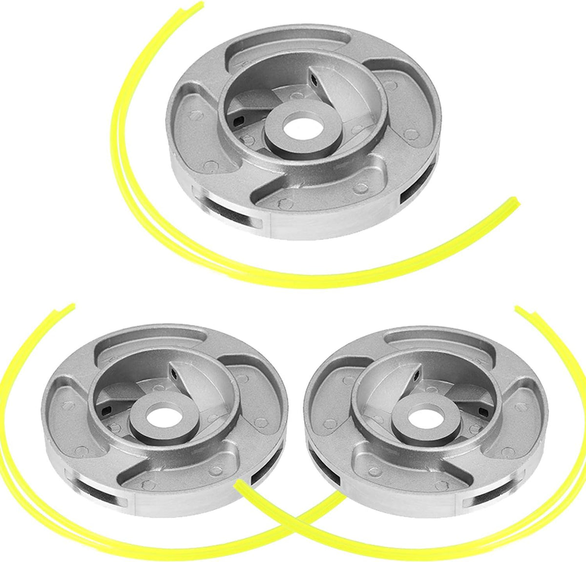 Universal Aluminum Grass Trimmer Head | Heavy-Duty Brush Cutter Replacement