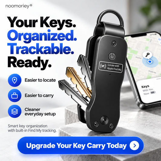 Smart Key Organizer with Find My Tracking & Sound Alert