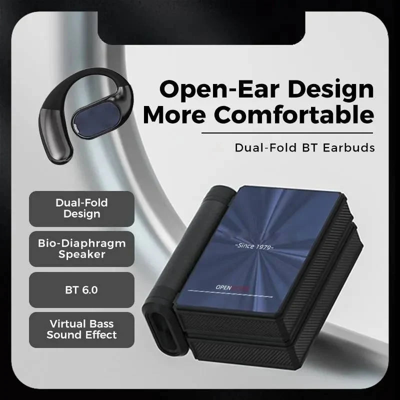 Monster AC530 Open-Ear Headset | 165H Battery, Bluetooth 6.0, Ultra Comfort Wireless Earbuds