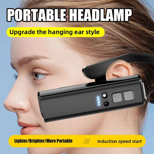 Ear-Mounted Motion Sensor Headlamp Ear-Mounted, Motion Sensor, Multi-Use Brightness