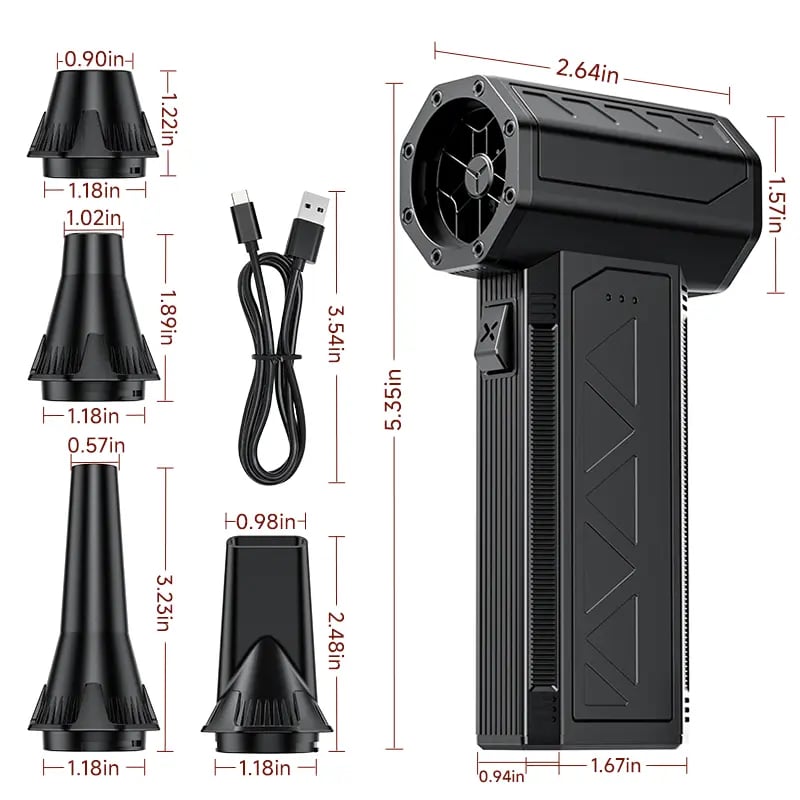 180W Ultra-Powerful Cordless Electric Air Duster