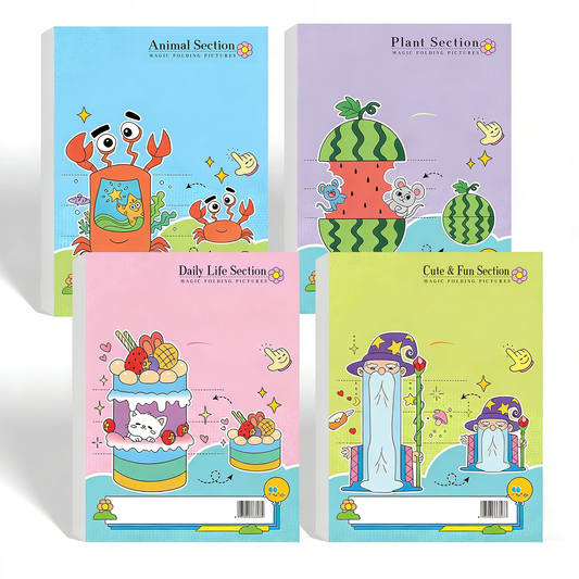 Magic Folding Drawing Book