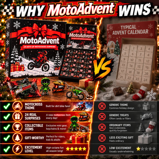 Motocross Advent Calendar 24 Days of Dirt Bike Surprises!