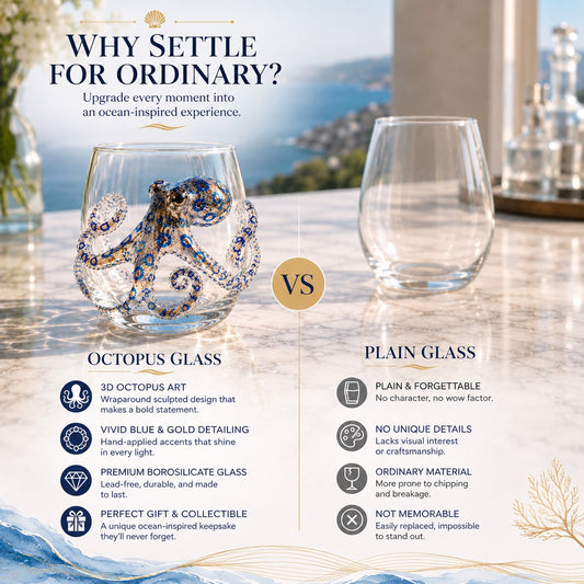 Ocean Animal Glassware Collection
