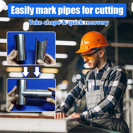 All-purpose Contour Gauge Fitting Tool for Pipe & Home Renovation Precision Marking, Cutting