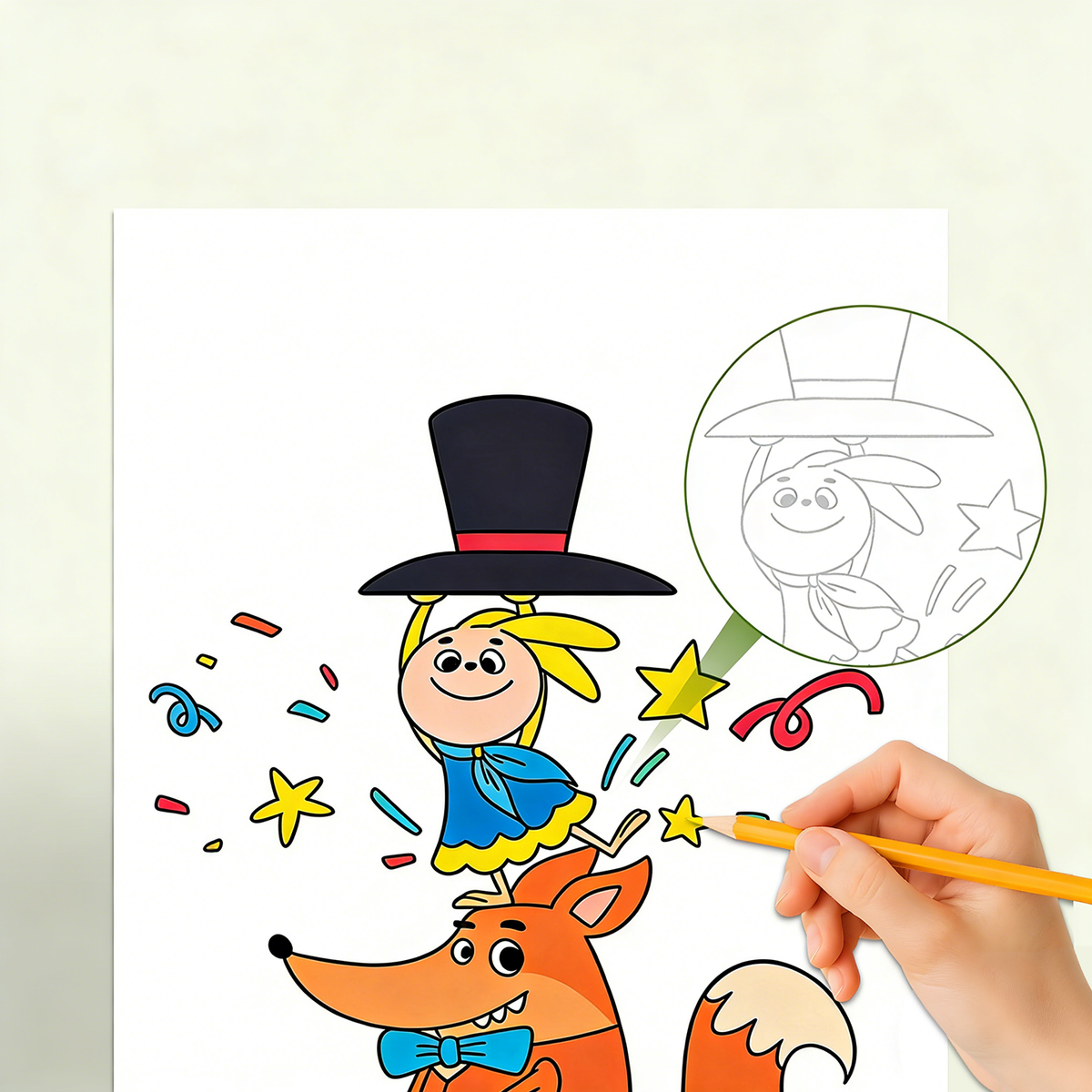 Magic Folding Drawing Book