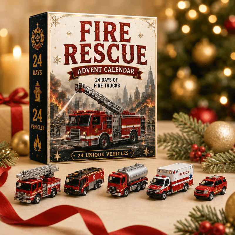Christmas Fire Rescue 24-Day Advent Calendar
