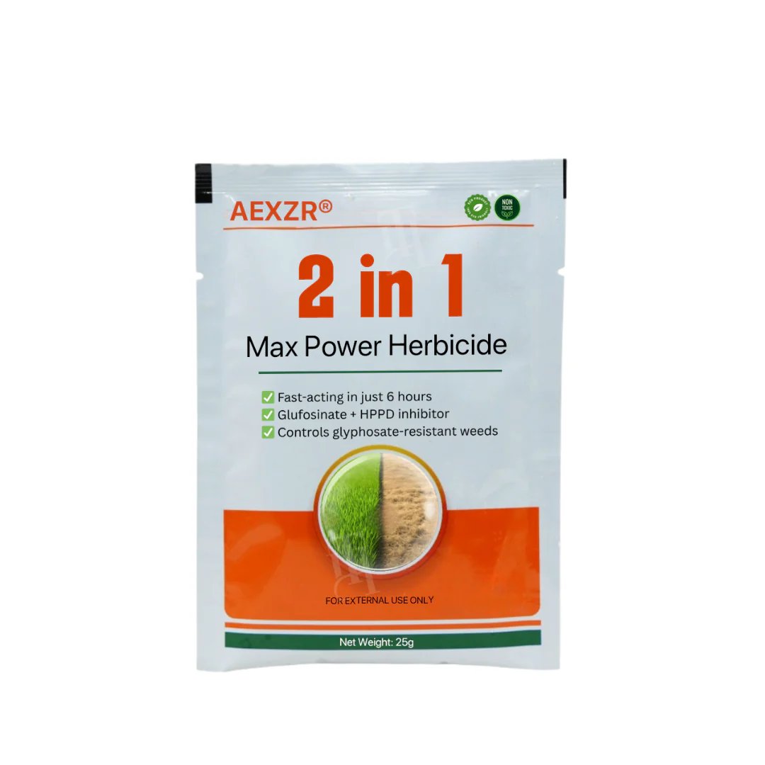 Professional Dual-Action Herbicide Kills Toughest Weeds in 6 Hours! Non-Glyphosate Max Strength Formula