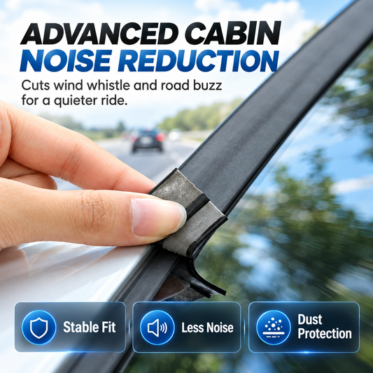 Premium T-Type Rubber Sealing Strip for Car Roof & Windows