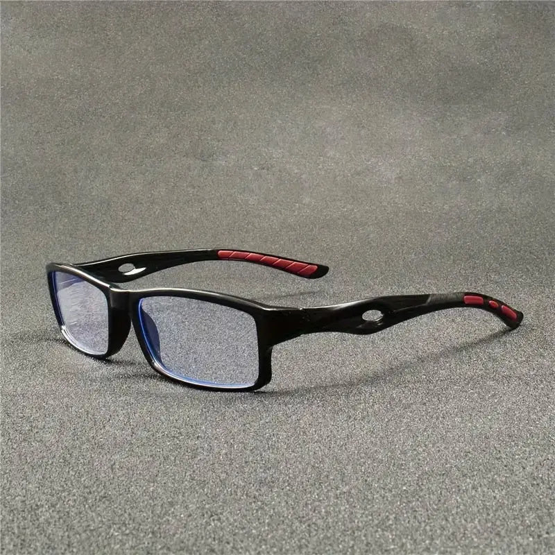 6PCS Men's and Women's Retro Square High-definition Reading Glasses