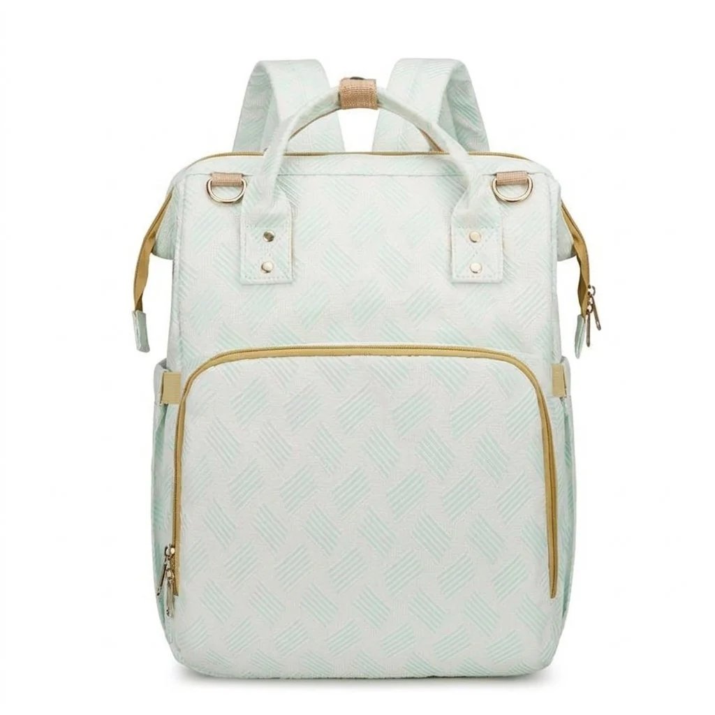 Diaper Bag Backpack with Changing Mat & Insulated Pockets