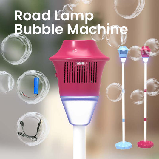 Streetlamp Bubble Machine