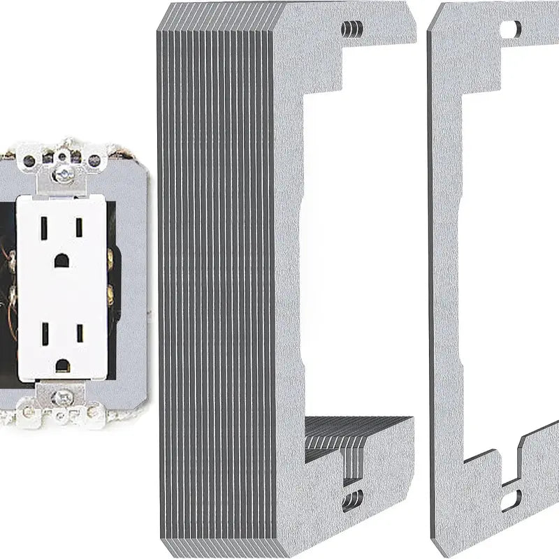 Outlet Repair Spacers Easy Fix for Loose, Crooked & Recessed Outlets