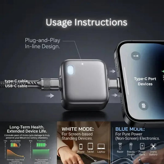 2026 Fast 140W Charger with AI Smart Auto Power-off