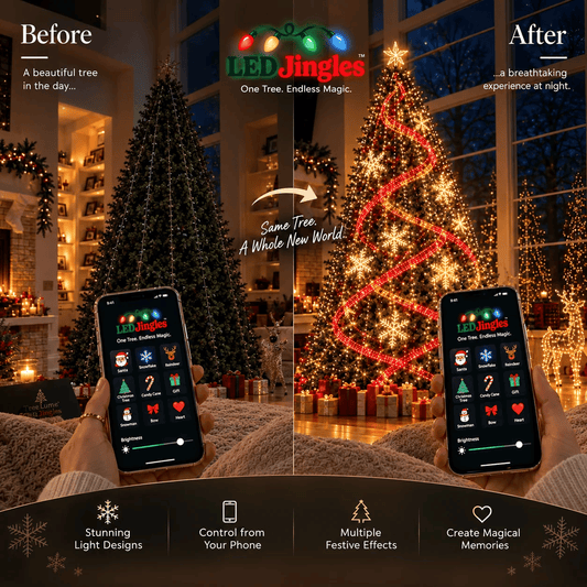 Led Jingles Animated Christmas Tree Lights