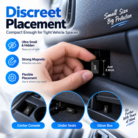This Week's Special Price $29.99-- Portable Mini GPS Tracker with Real-Time Location & Safe-Zone Alerts