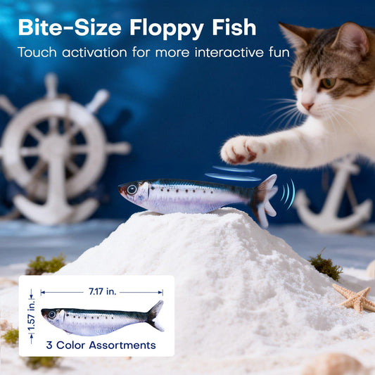 Realistic Flopping Fish Cat Toys