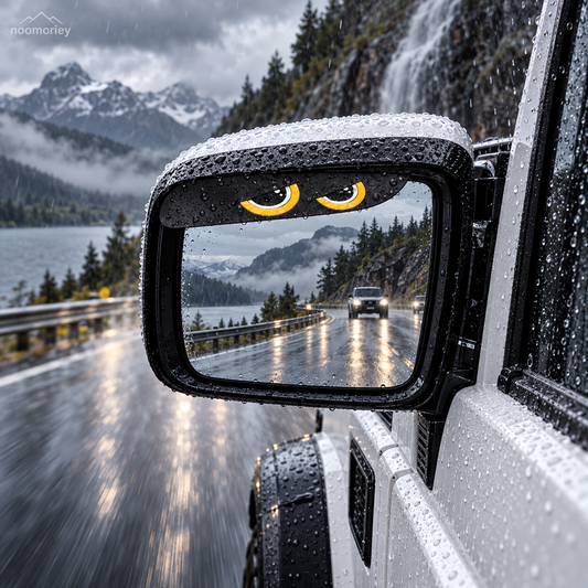 Defender 110 Side Mirror Rain Visors 2PCS Weather Guard Set