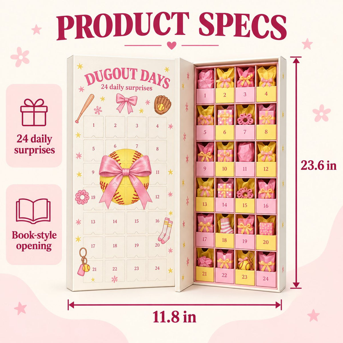 Softball Girl Advent Calendar