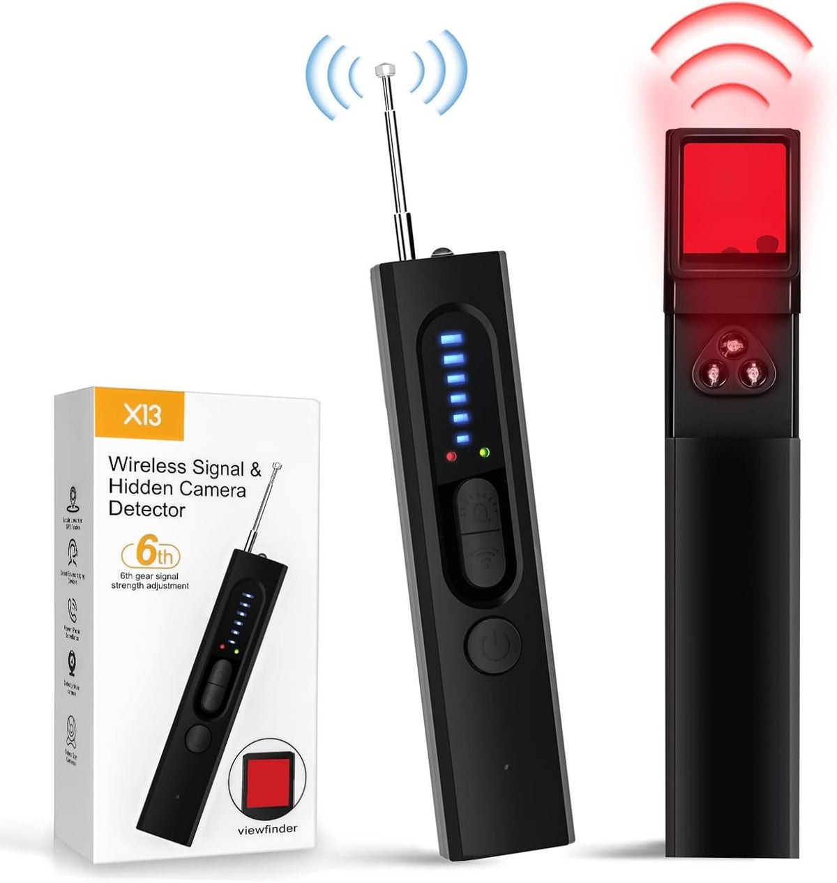 Protecting your privacy Hidden Camera Detectors, GPS Tracker Detector and RF Signal Scanner