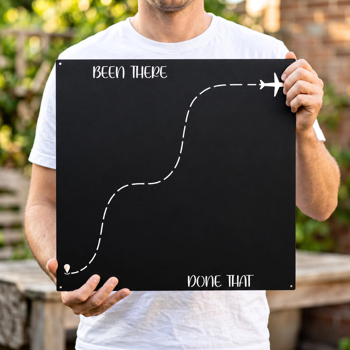 Been There, Done That Travel Magnet Display Board
