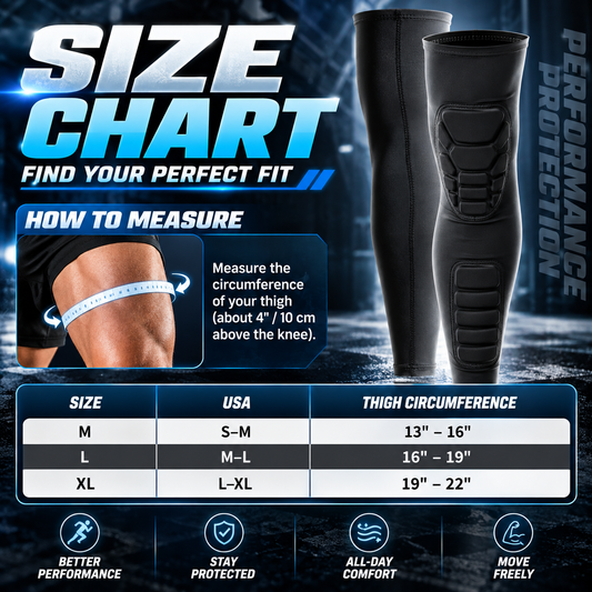 Play Harder, Stay Injury-Free! Pro Honeycomb Full-Leg Guard