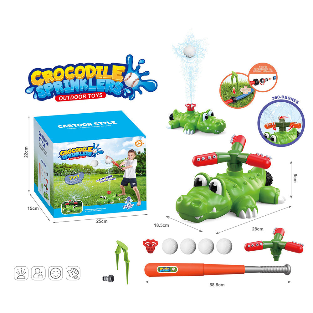 Baseball Water Sprinkler Toy