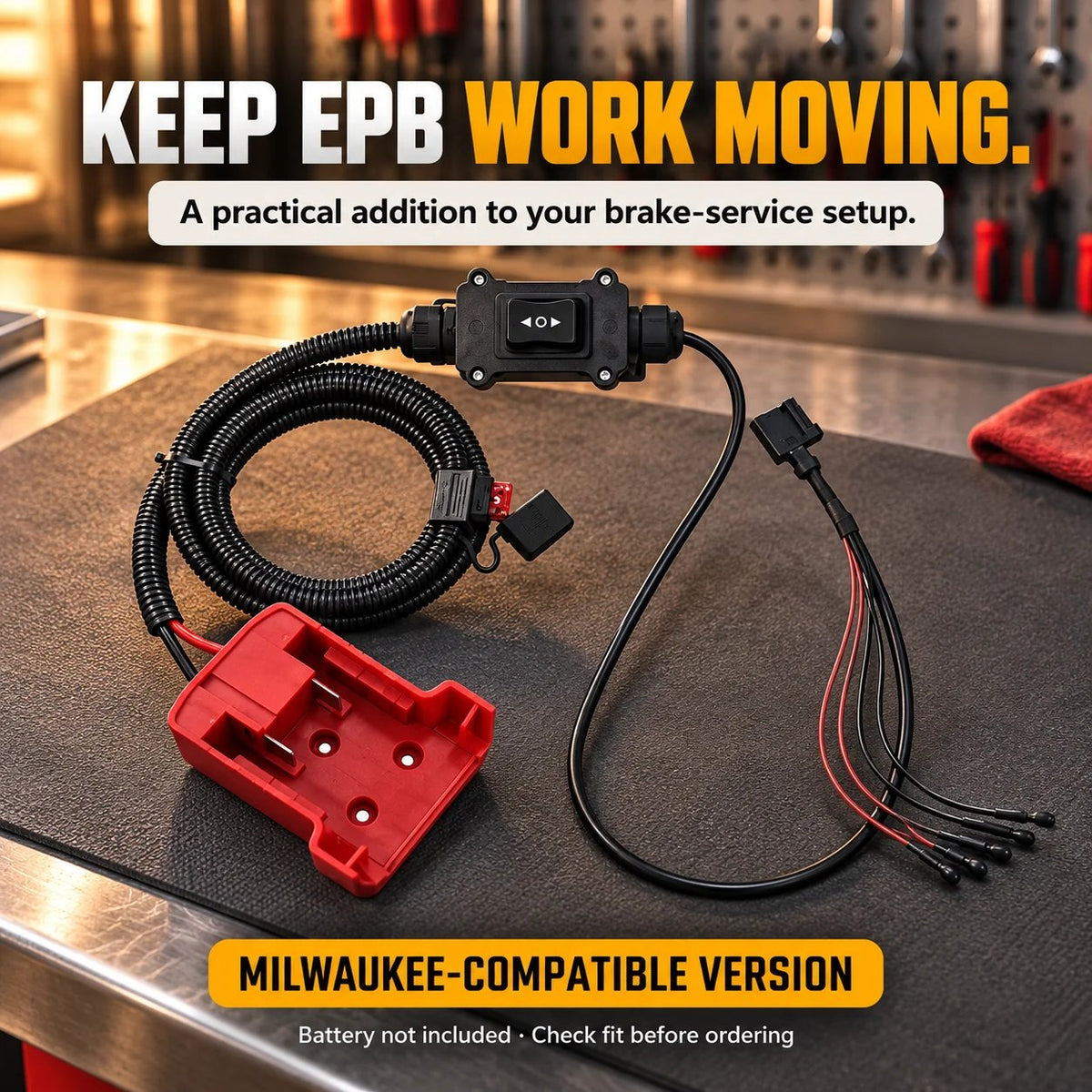 12 24V EPB Emergency Release Tool | Forward & Reverse Control