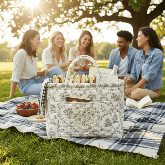 Car storage basket with handle - foldable washable storage basket and multi-purpose fabric box