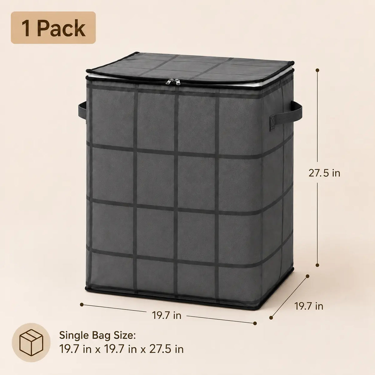 π₯ LAST DAY 50% OFF! π XXL 210L Storage Bag β Large Capacity Moving & Closet Organizer for Quilts, Bedding & Sweaters