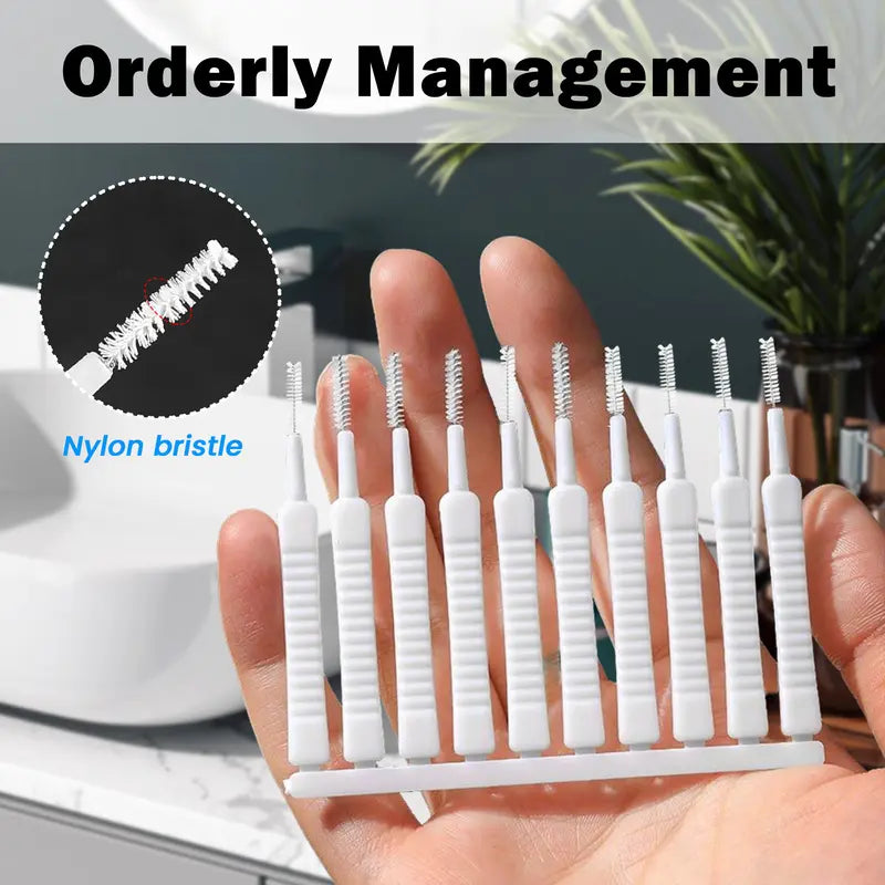 Shower Head Cleaning Brush Set Flexible, Scratch-Free & Deep-Reach