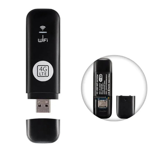 4G LTE USB WiFi Router Portable Hotspot Adapter for Computers & USB Modems