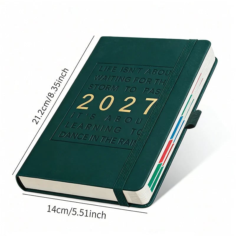 2027 Calendar Notebook A5, one day per sheet, date-marked Ideal for daily logs & future reference
