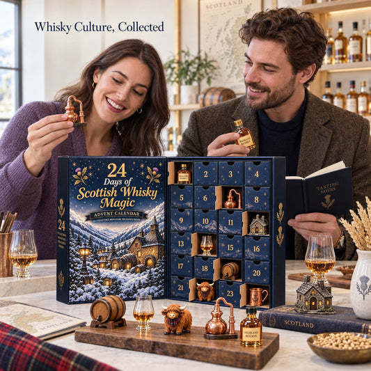 Whisky-Themed Collectible Advent Calendar | 24 Surprises, Perfect Xmas Gift For Dads & Husbands