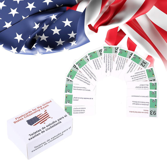 Bilingual Citizenship Test Flashcards