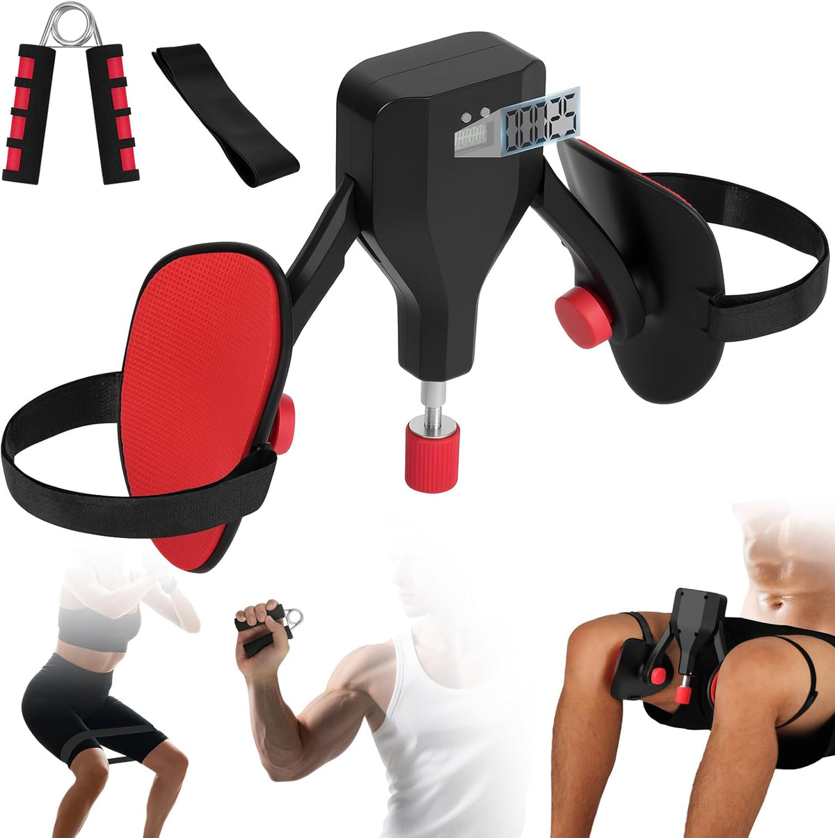 Pelvic & Inner Thigh Exerciser Strengthen Core, Improve Posture & Toning, Unisex Design