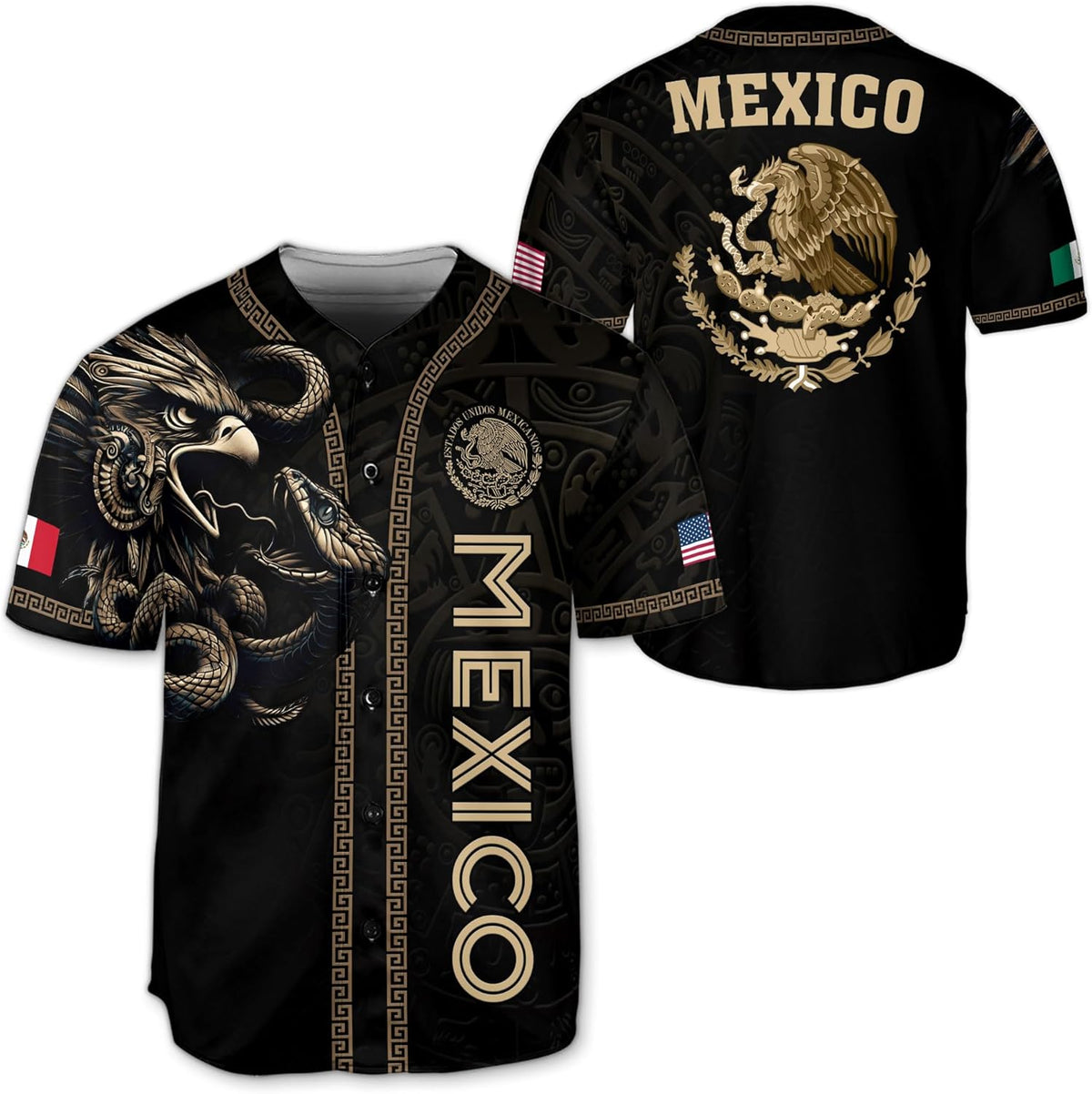 Mexico Heritage Baseball Jersey Premium Breathable Fan Shirt | Vintage Mexican Pride Edition