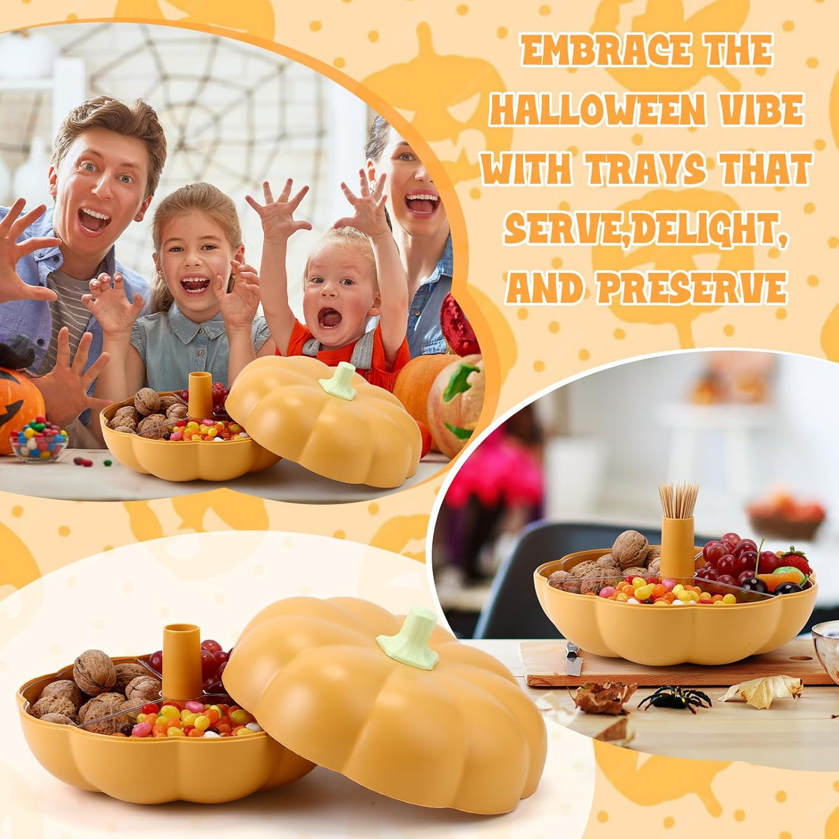 The Ultimate Thanksgiving Centerpiece & Snack Organizer!