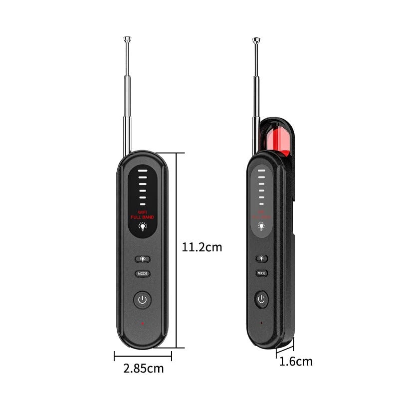 NOW! Anti-Spy Camera & GPS Detector Portable, Sensitive & Easy-Scan Find Hidden Cameras & Trackers Anywhere