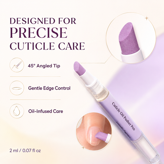 Cuticle Remover Pen Set with Cuticle Oil, Portable Cuticle Softener for Home DIY & Professional Nail Salon Manicure