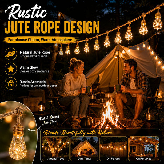 Outdoor Solar String Lights
