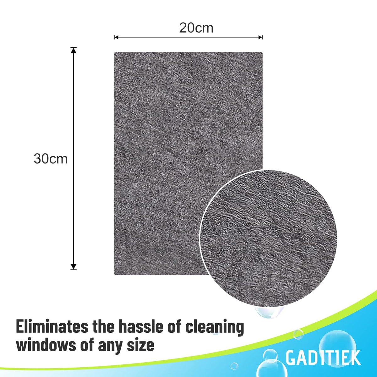 đ„10 Counts Magic Cleaning Cloth, Reuseable Thickened Streak Free Magic Cleaning Wipes