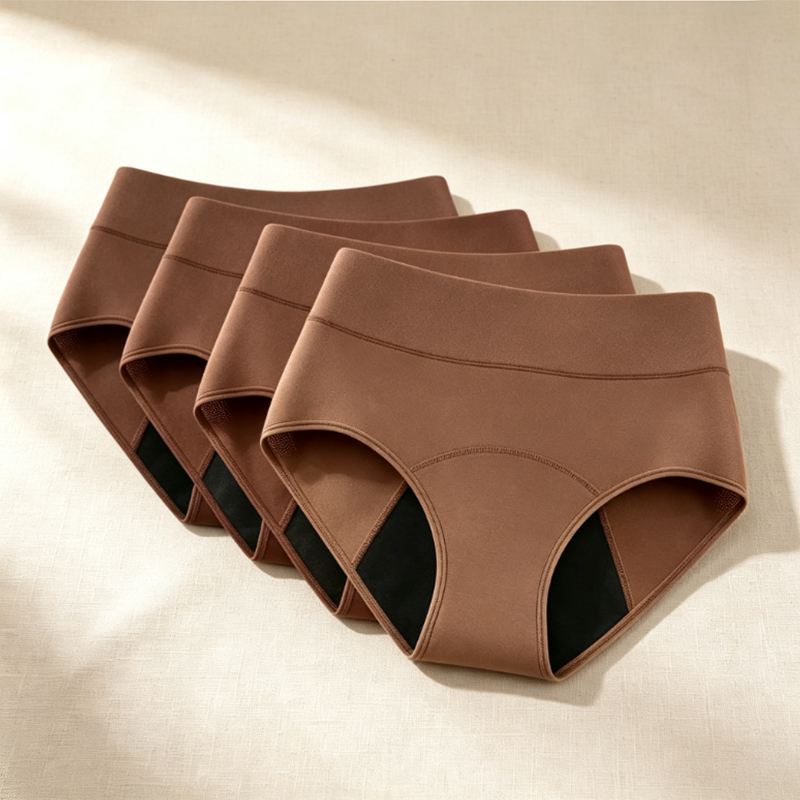 100% Leak-Proof Underwear 4-pack