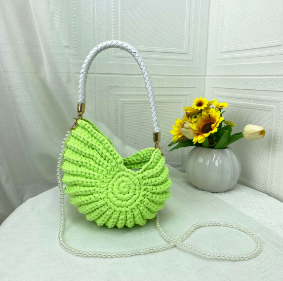 Limited Release Bohemia Crochet Handwoven Seashell Bag