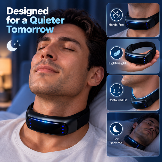 Betterhome™ Neck Wearable – Simple Bedtime Snoring Support