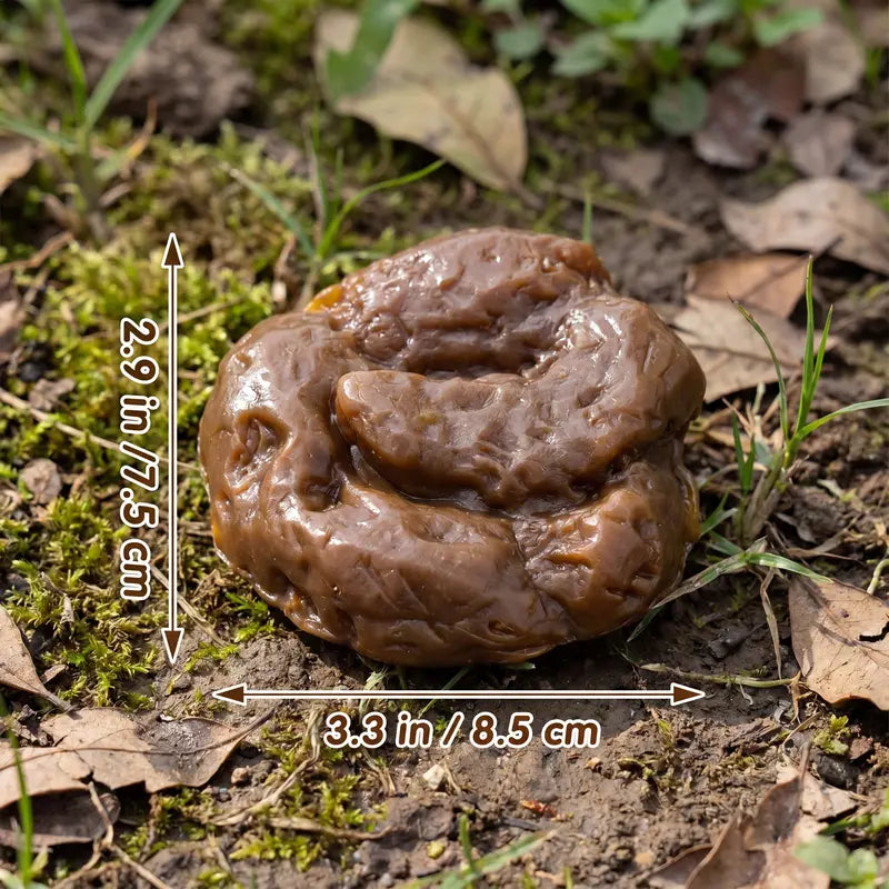 7PCS Realistic Fake Poop Prank Set Hilarious Gag Gift for Parties & Office