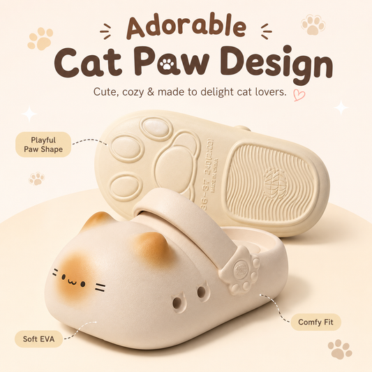Cat Paw Slippers for Men & Women