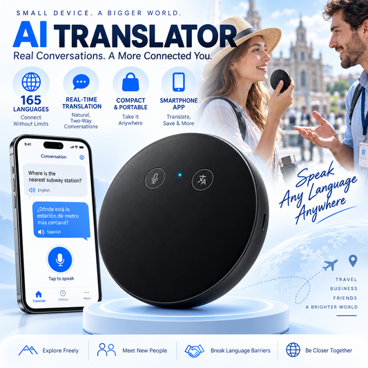 AI Smart Voice Translator Speak, Learn & Connect Anywhere