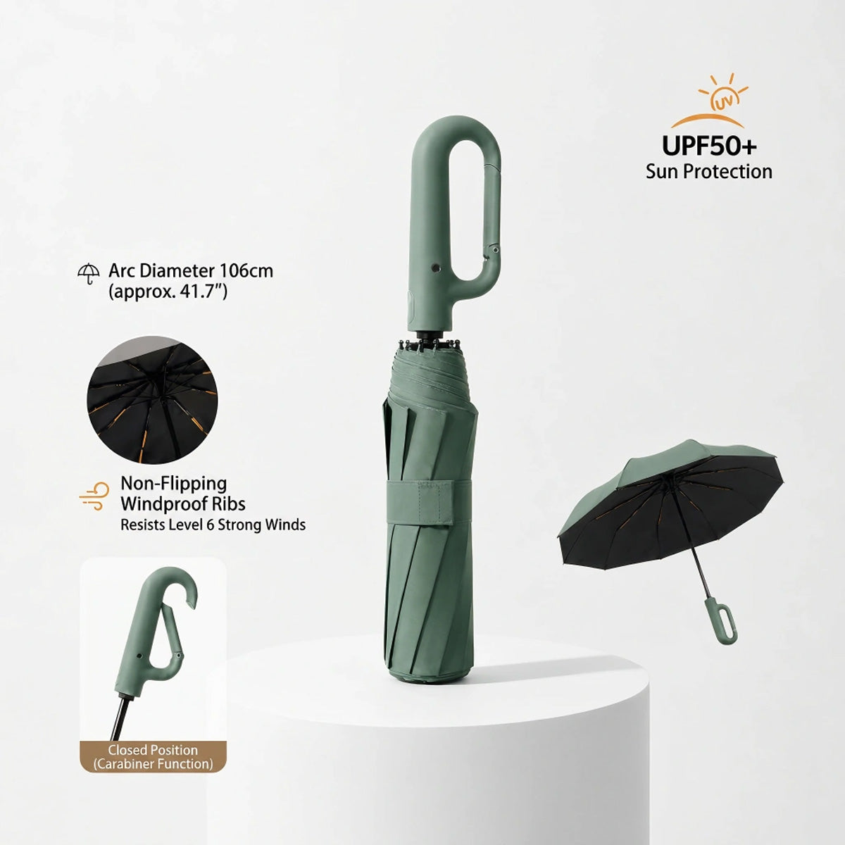 Automatic Folding Windproof Umbrella